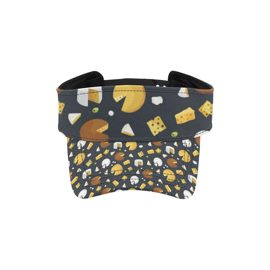 Cheese Pattern Print Design 03 Unisex Sun Visor