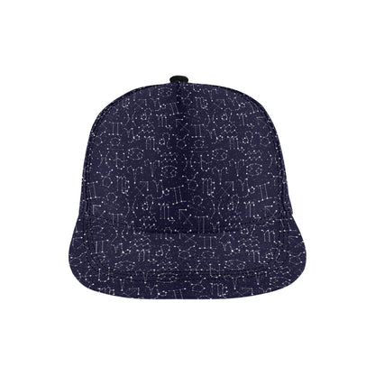 Zodiac Pattern Design Print Snapback Cap
