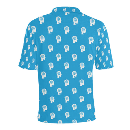 Psychology Pattern Print Design A03 Men Polo Shirt