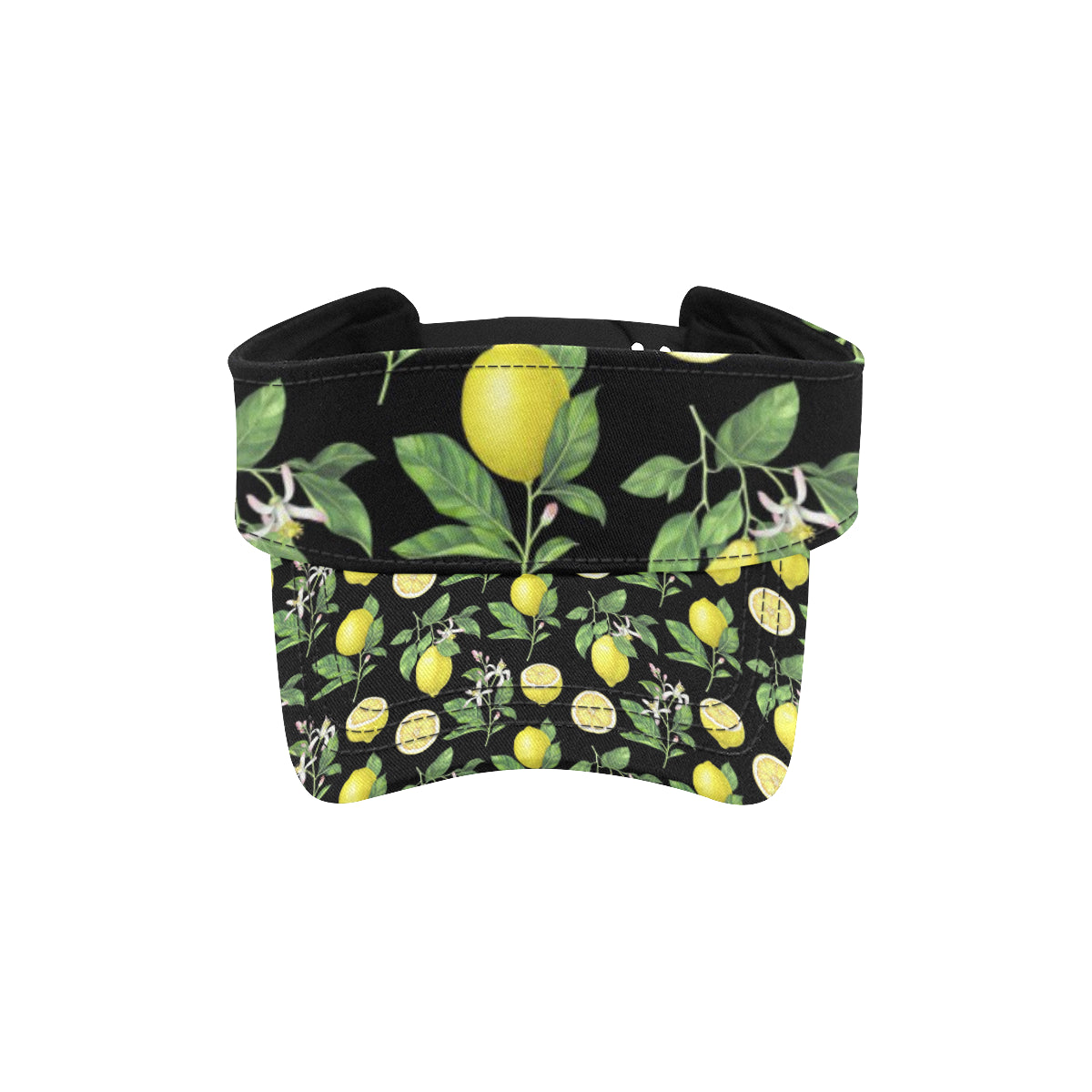 Lemon Pattern Print Design LM02 Unisex Sun Visor