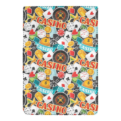 Casino Pattern Print Design 03 Women's Trifold Wallet