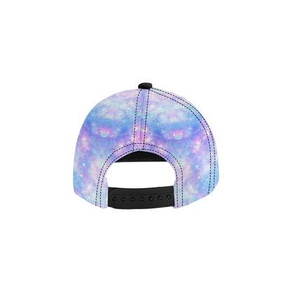 Galaxy Stardust Pastel Color Print Snapback Cap