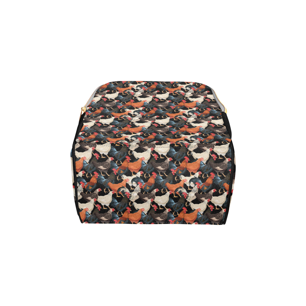 Chicken Print Pattern Diaper Bag Backpack