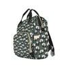 Panda Bear Bamboo Themed Print Diaper Bag Backpack