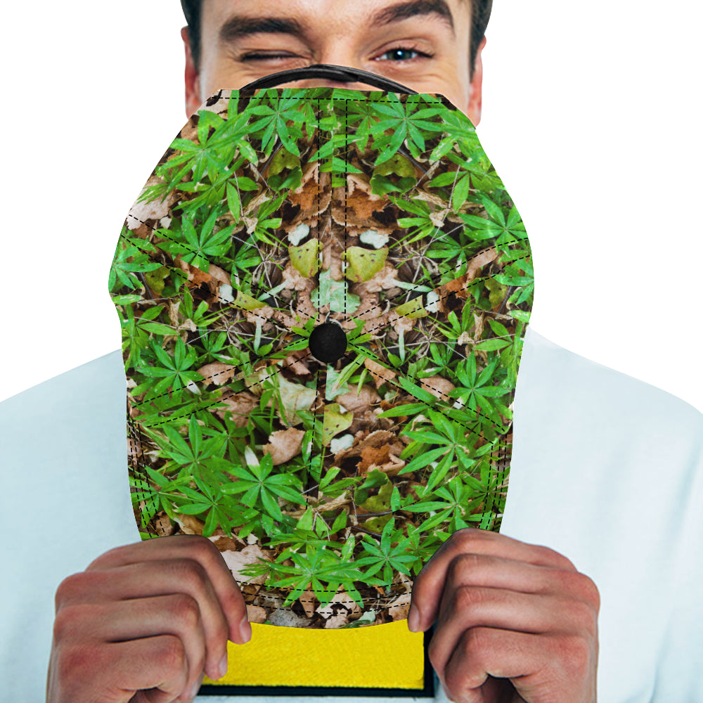 Camouflage Realistic Tree Fresh Print Snapback Cap