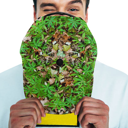 Camouflage Realistic Tree Fresh Print Snapback Cap