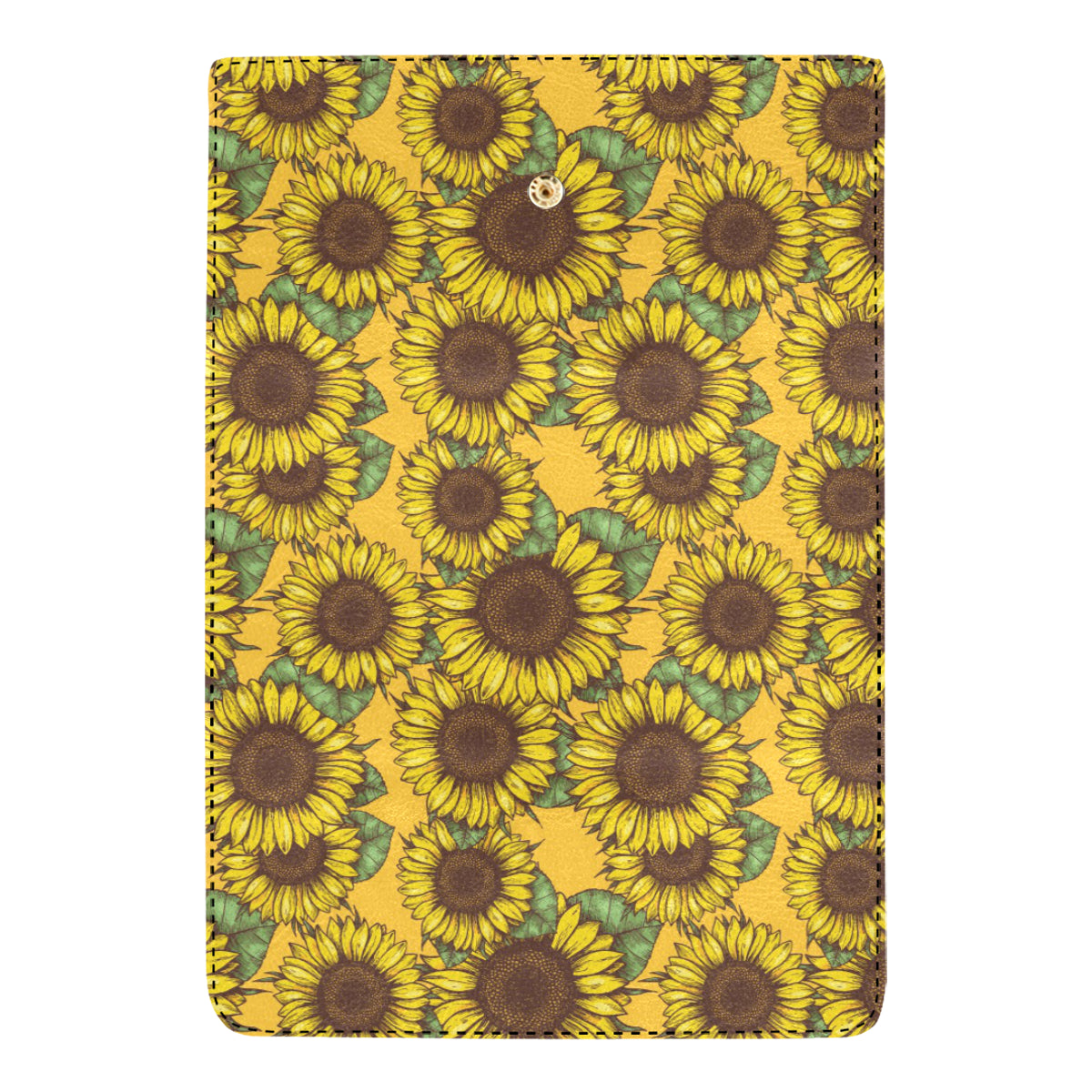 Sunflower Pattern Print Design SF04 Women's Trifold Wallet