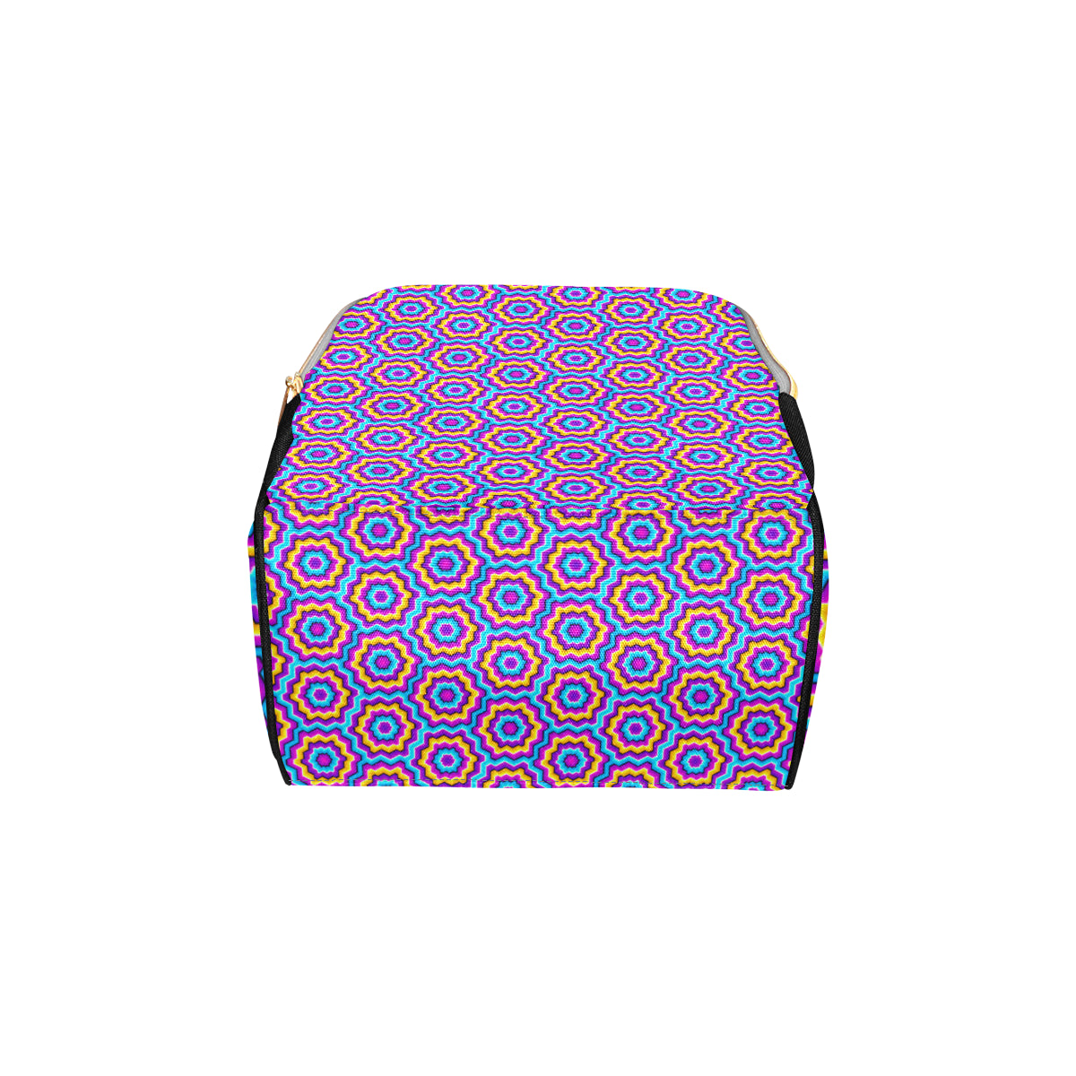 Optical illusion Techno Movement Diaper Bag Backpack