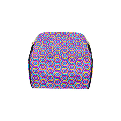 Optical illusion Techno Movement Diaper Bag Backpack