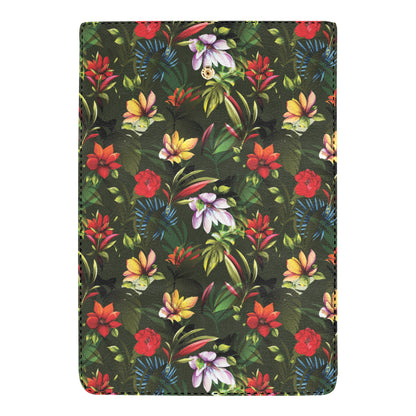 Magnolia Pattern Print Design 02 Women's Trifold Wallet