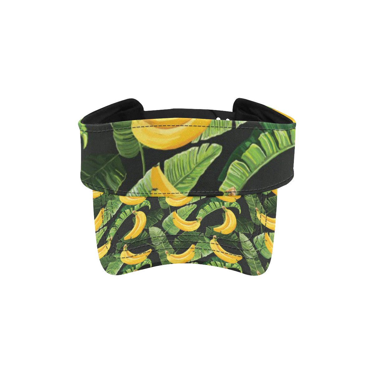 Banana Pattern Print Design BA01 Unisex Sun Visor