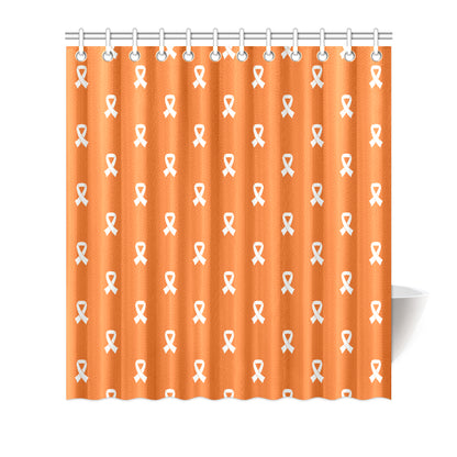 Appendix cancer Pattern Print Design 01 Shower Curtain