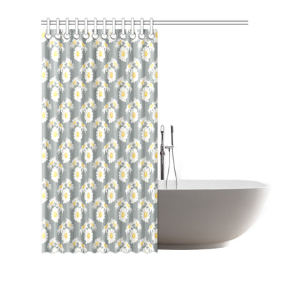 Daisy Pattern Print Design DS09 Shower Curtain