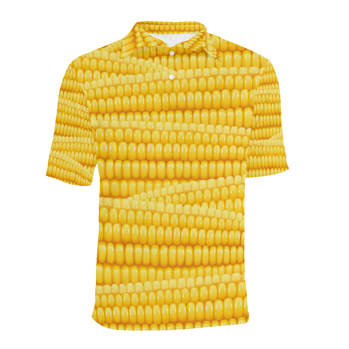 Agricultural Corn cob Pattern Men Polo Shirt