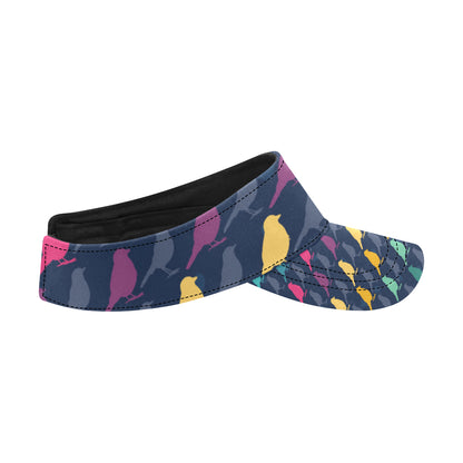 Birds Pattern Print Design 01 Unisex Sun Visor