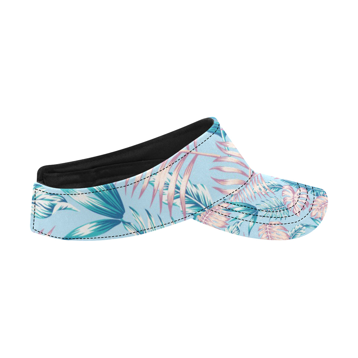 Tropical Flower Pattern Print Design TF01 Unisex Sun Visor