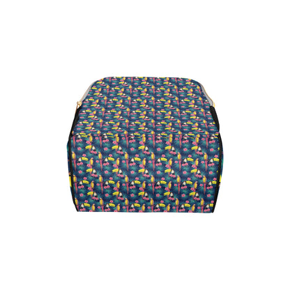 Toucan Parrot Design Diaper Bag Backpack