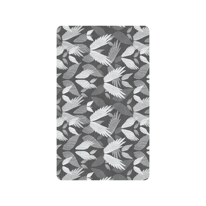 Angel Wings Pattern Design Themed Print Rubber Doormat