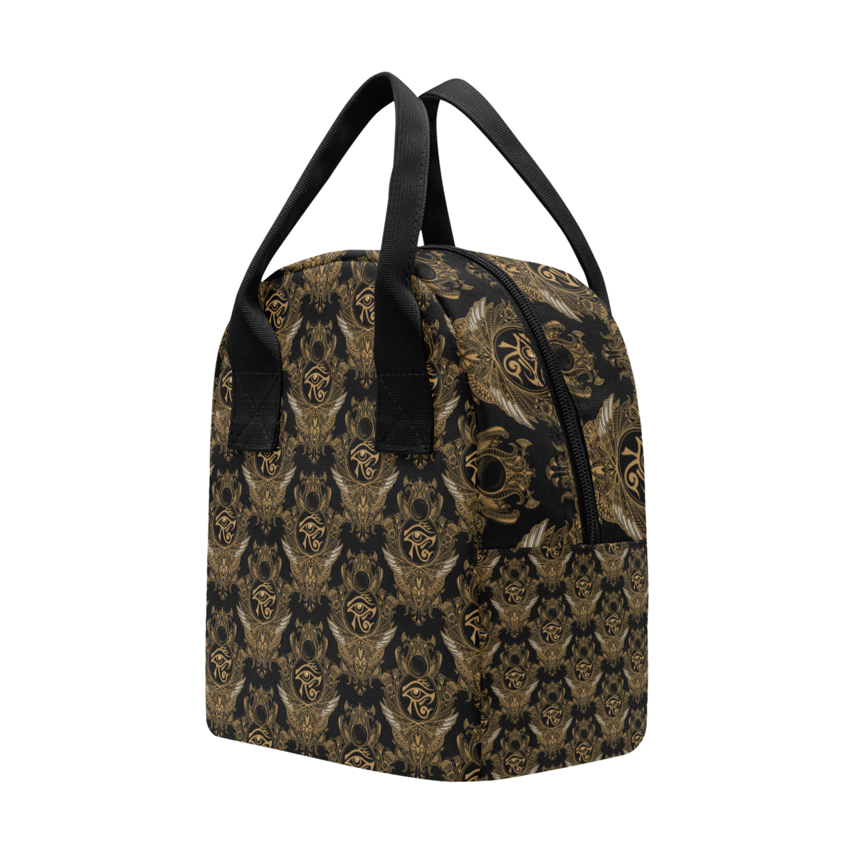 Eye of Horus Mandala Style Insulated Lunch Bag
