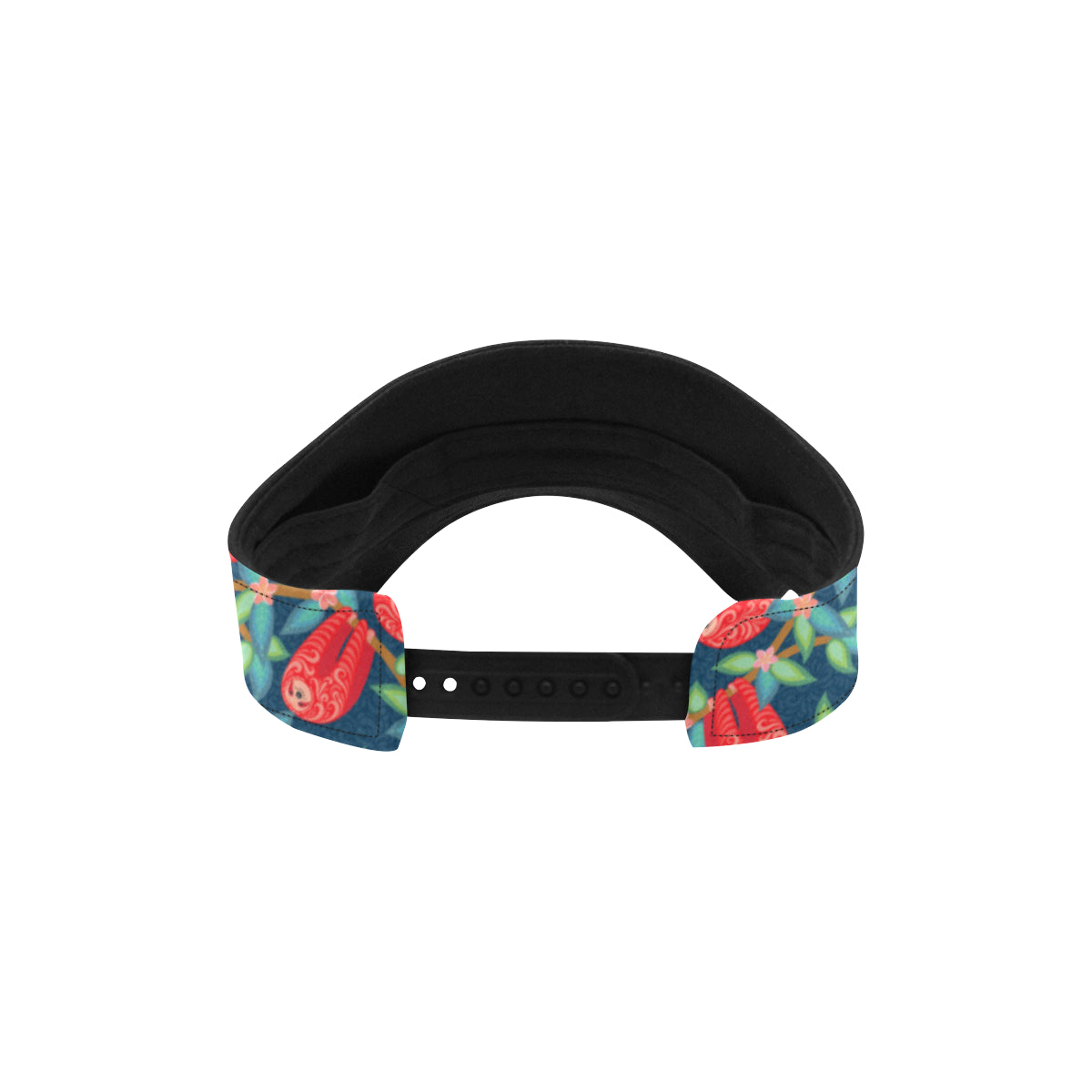 Sloth Red Design Themed Print Unisex Sun Visor