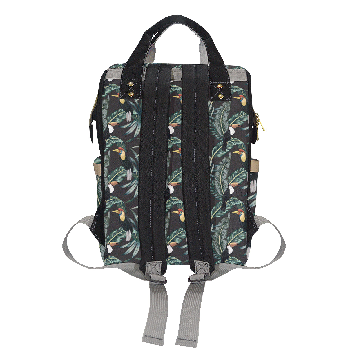 Rainforest Pattern Print Design RF06 Diaper Bag Backpack