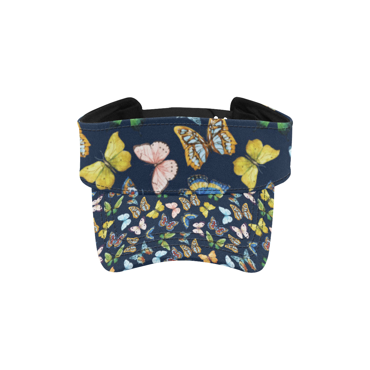 Butterfly Beautiful Print Pattern Unisex Sun Visor