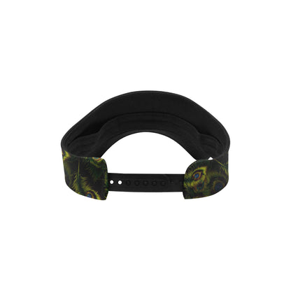 Peacock Feather Pattern Design Print Unisex Sun Visor