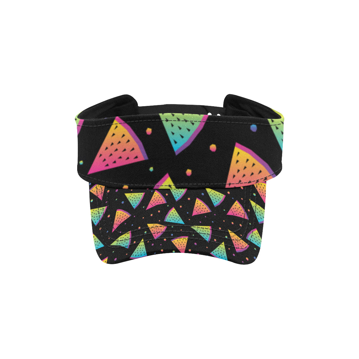 Rainbow Watermelon Pattern Print Design A04 Unisex Sun Visor