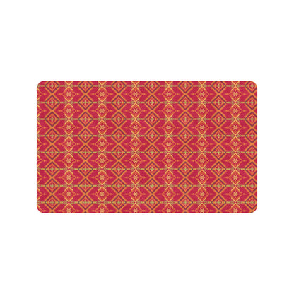 Southwest Aztec Design Themed Print Rubber Doormat