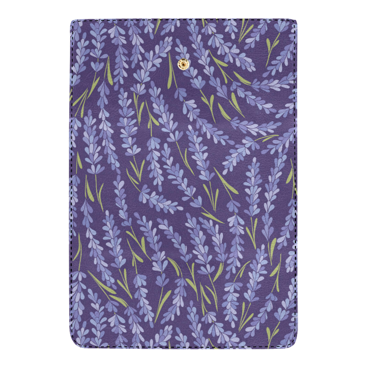 Lavender Pattern Print Design 03 Women's Trifold Wallet