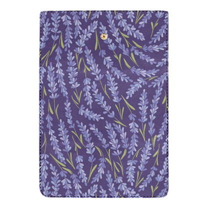Lavender Pattern Print Design 03 Women's Trifold Wallet