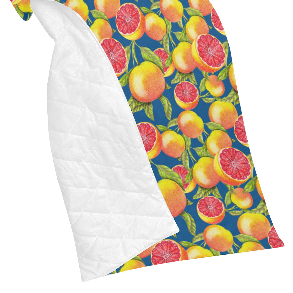 Grapefruit Pattern Print Design GF04 Premium Quilt