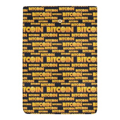 Bitcoin Pattern Print Design DO03 Women's Trifold Wallet