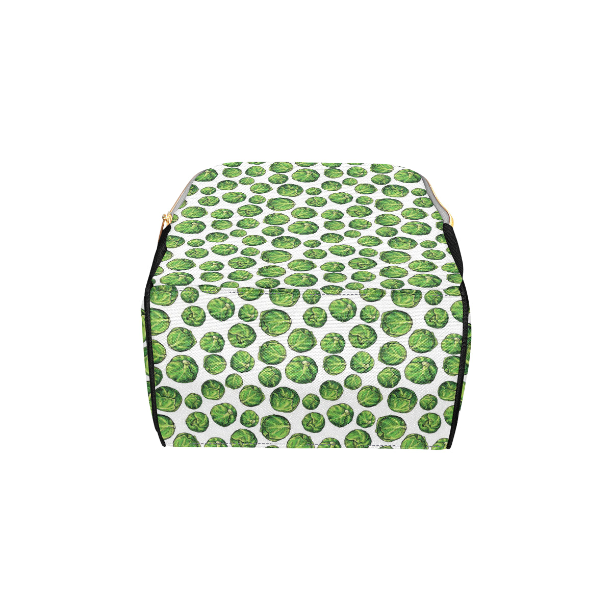 Brussels Sprouts Pattern Print Design 02 Diaper Bag Backpack