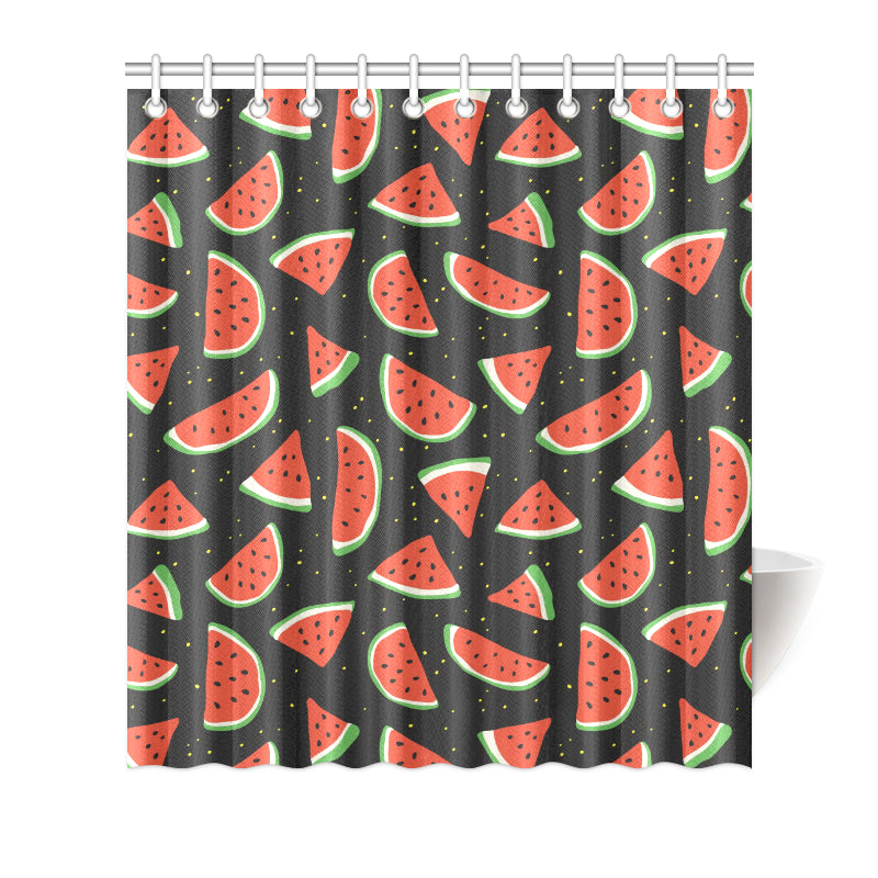Watermelon Pattern Print Design WM09 Shower Curtain