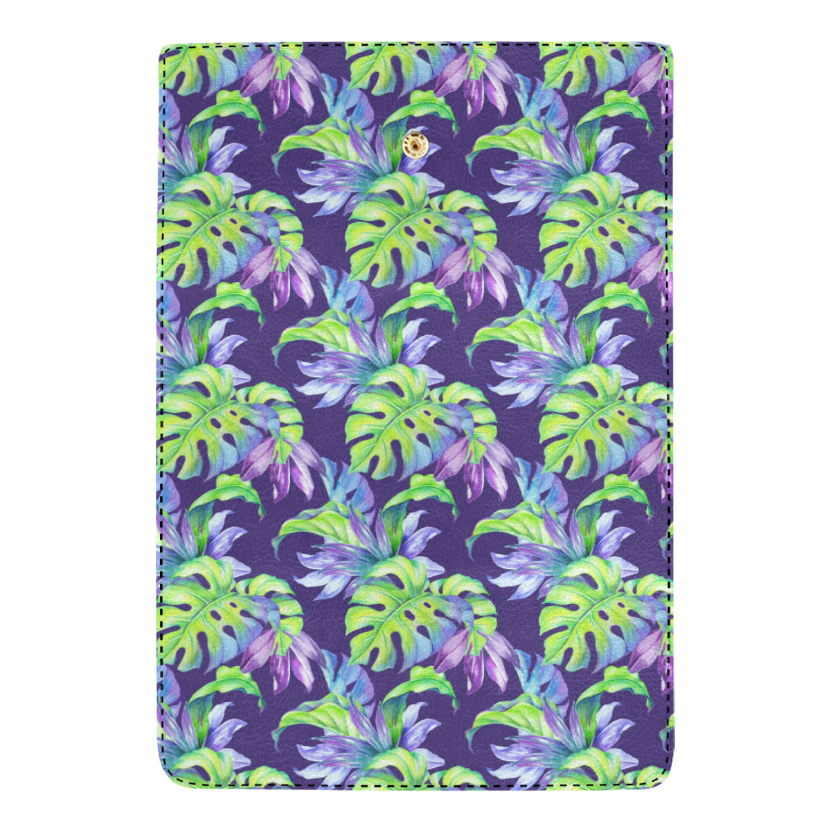 Tropical Flower Pattern Print Design TF019 Women's Trifold Wallet