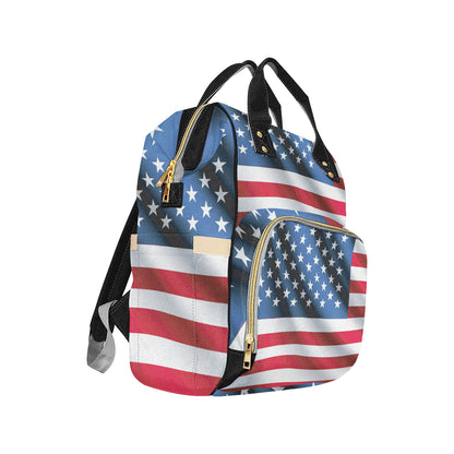 American flag Classic Diaper Bag Backpack
