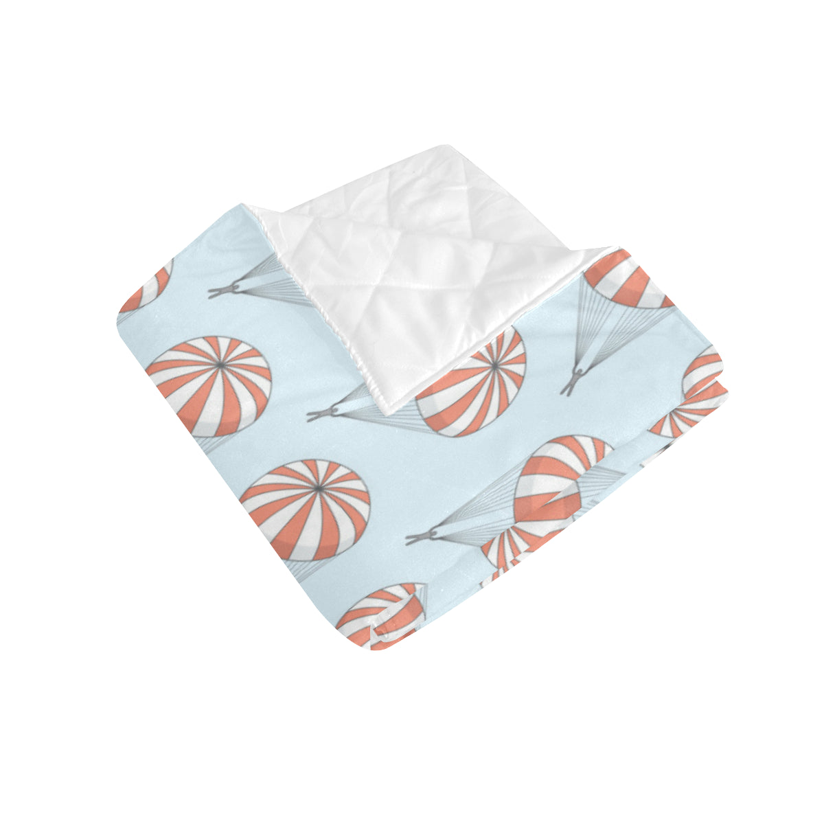 Skydiving Pattern Print Design 01 Premium Quilt