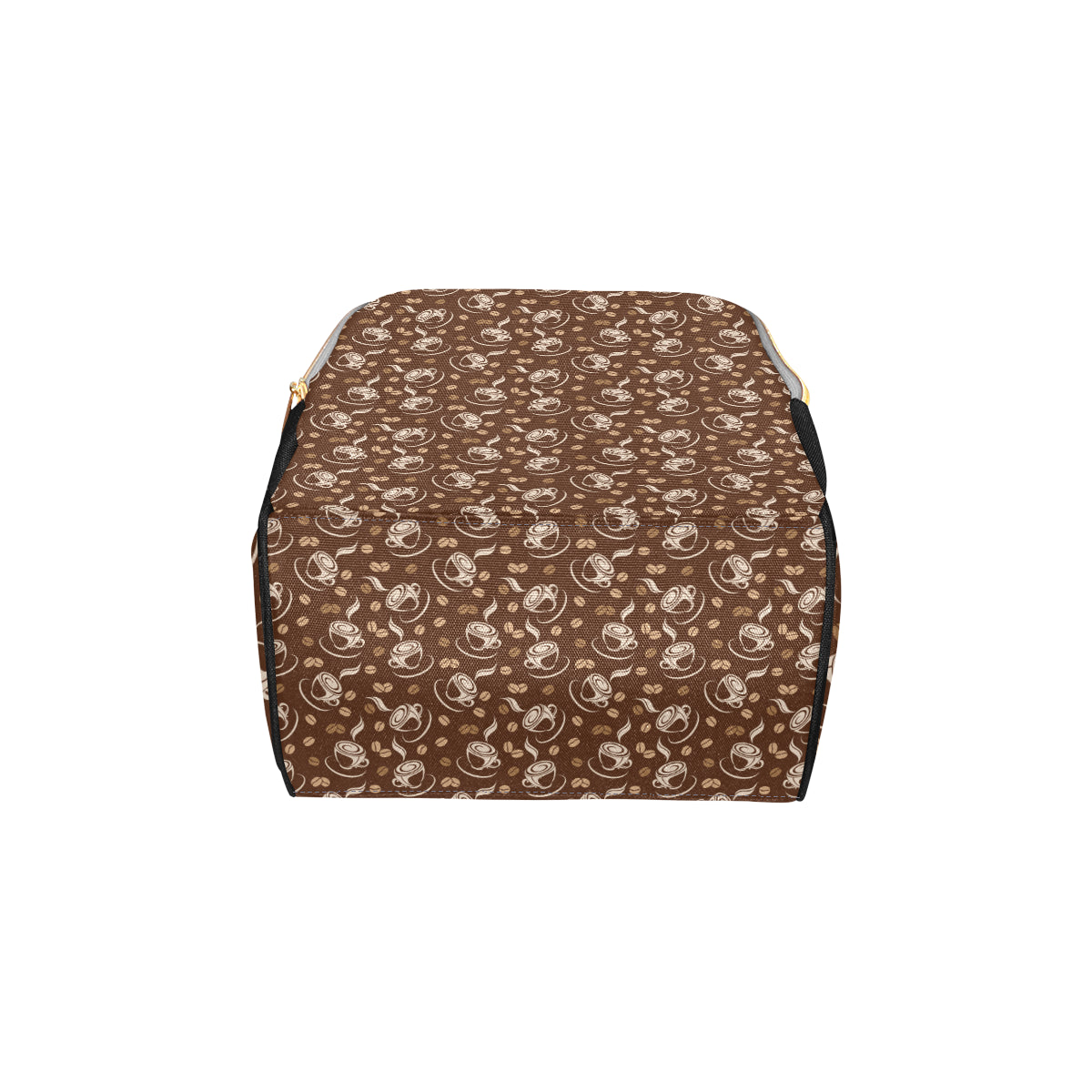 Coffee Pattern Print Design 03 Diaper Bag Backpack