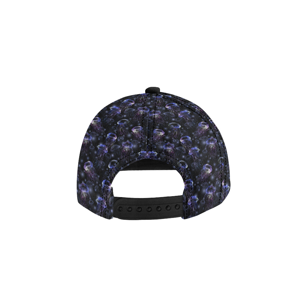 Jellyfish Themed Snapback Cap