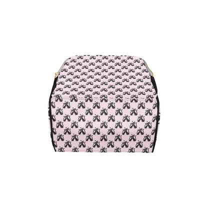Black Cat Pattern Print Design 01 Diaper Bag Backpack