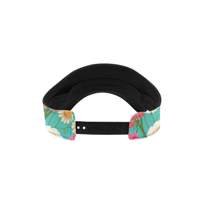 Summer Floral Pattern Print Design SF07 Unisex Sun Visor