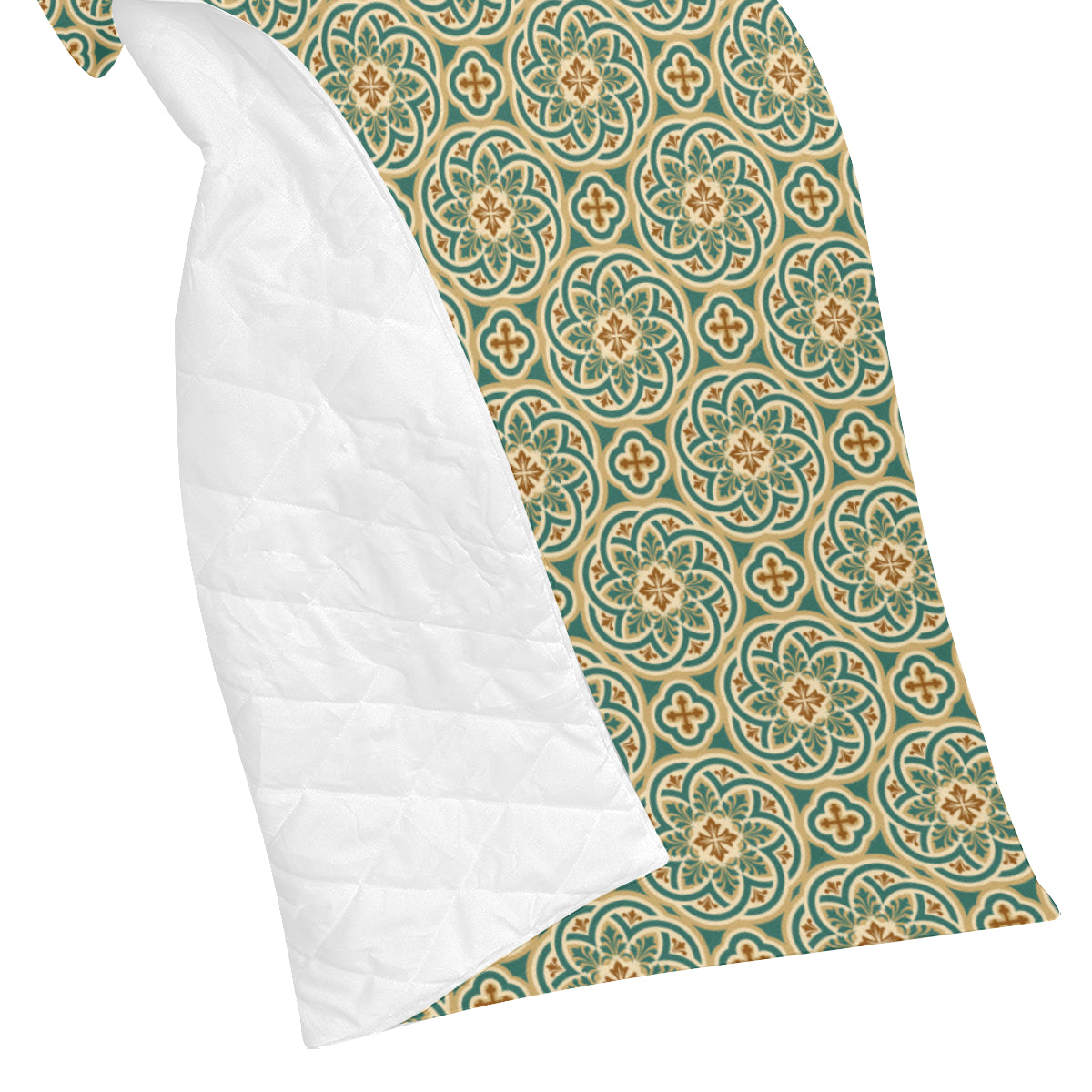 Cross Pattern Print Design 01 Premium Quilt