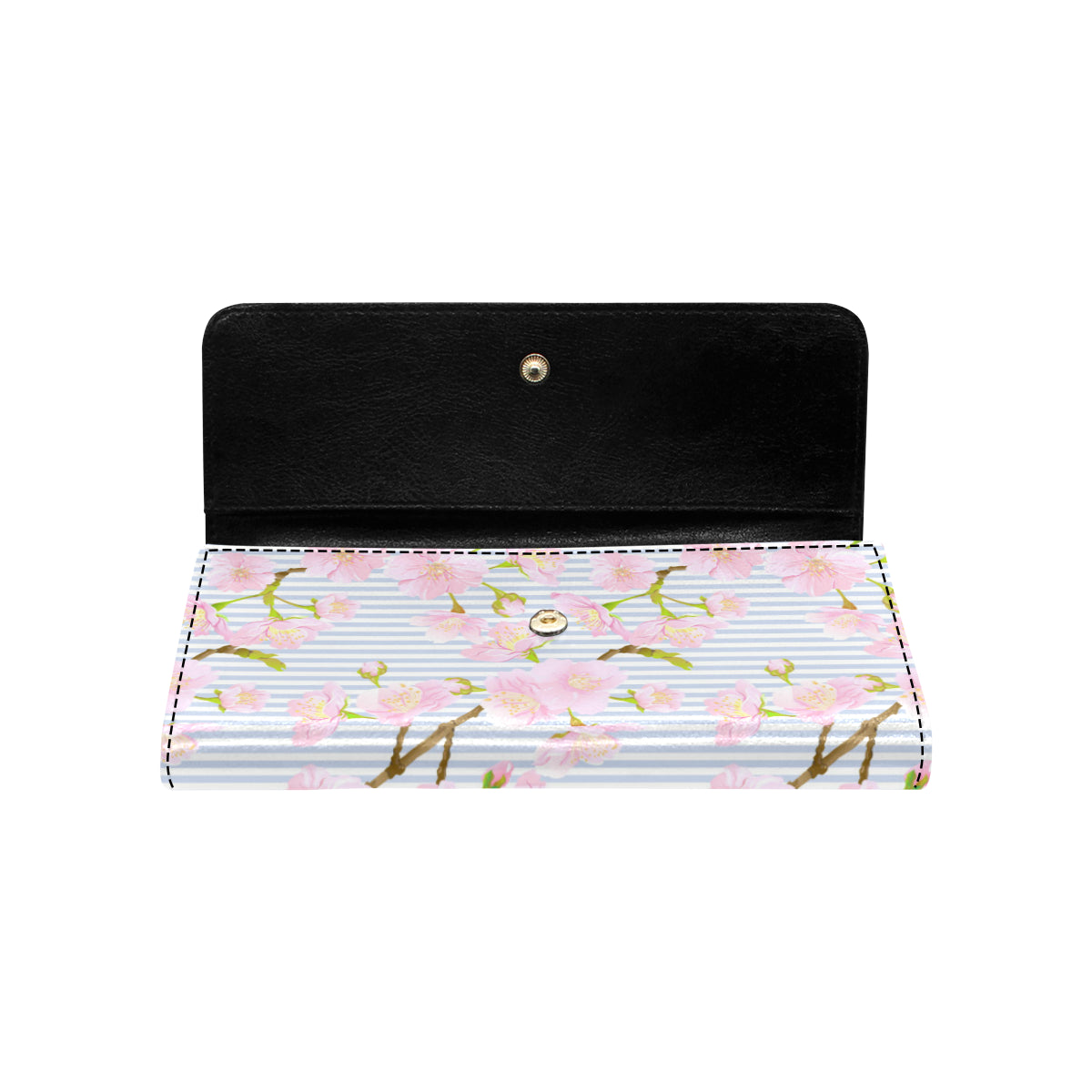 Pink Cherry Blossom Sakura Women's Trifold Wallet