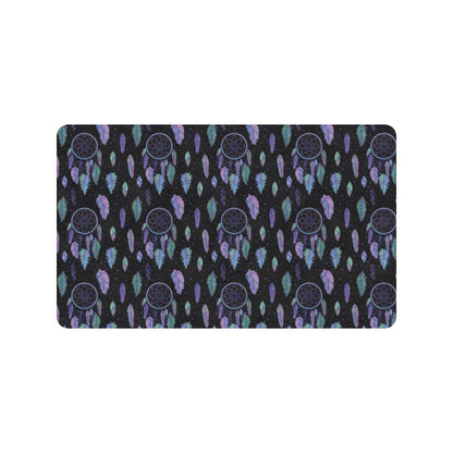 Dream Catcher Tribal Design Rubber Doormat