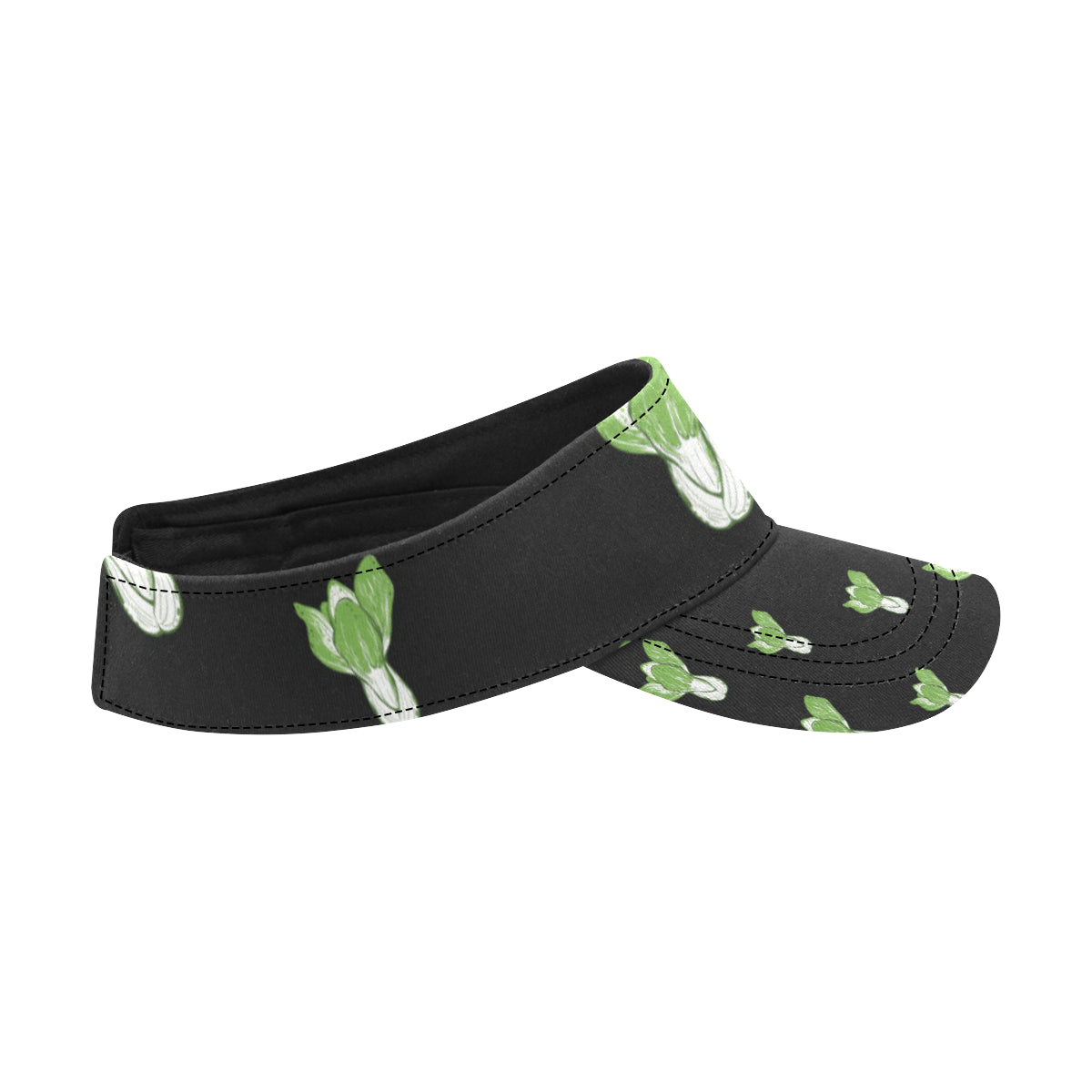 Kale Pattern Print Design 02 Unisex Sun Visor