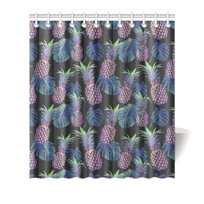 Pineapple Pattern Print Design PP04 Shower Curtain