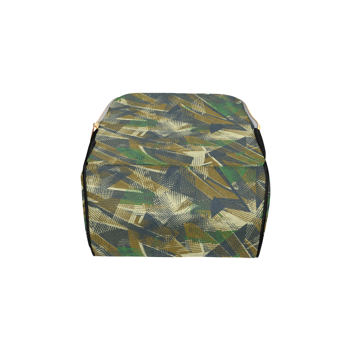 Military Camouflage Pattern Print Design 01 Diaper Bag Backpack