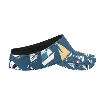 Sailing Ships Pattern Print Design A04 Unisex Sun Visor