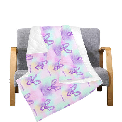 Capricorn Zodiac Pattern Print Design 02 Premium Quilt